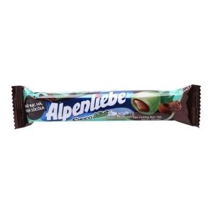KẸO ALPENLIEBE HƯƠNG BẠC HÀ NHÂN SOCOLA/ミント風味とチョコレートフィリングのアルペンリーベ キャンディーバー