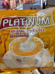 Platinum Myanmar Milk Tea 30 Pcs