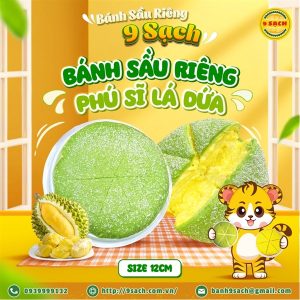 9 Sach Durian Cake 16 cm