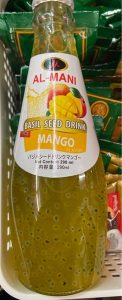 Basil mango juice