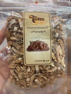 Tomo Dried Banana Gut25g
