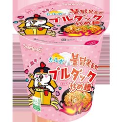 Korean Cabonara Spicy Fried Noodle /三養 カルボブルダック炒め麺 カップ 80g