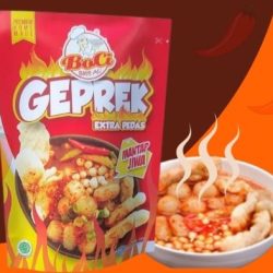 boci geprek extra pedas
