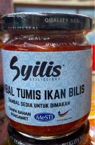 Syilis sambal tumis ikan bilis