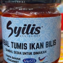 Syilis sambal tumis ikan bilis