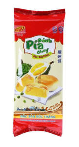 BÁNH PÍA CHAY ĐẬU XANH- SẦU RIÊNG/ピアケーキ緑豆 ドリアン