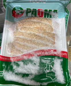 halal fresh chiken sausage
