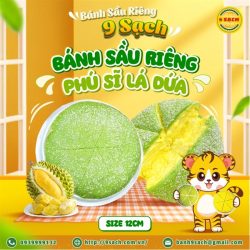 9 Sach Durian Cake 16 cm